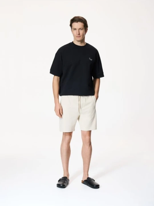 Foto del prodotto Reserved - Pantaloncini tuta regular fit - beige