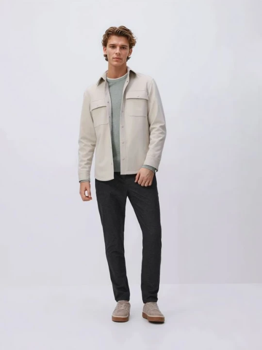 Foto del prodotto Reserved - Pantaloni carrot con laccio - nero