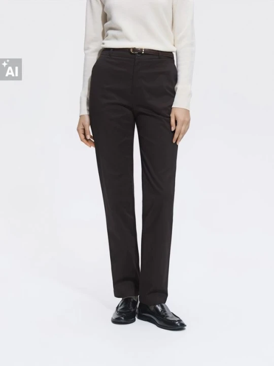 Foto del prodotto Reserved - Pantaloni chino long leg - marrone scuro