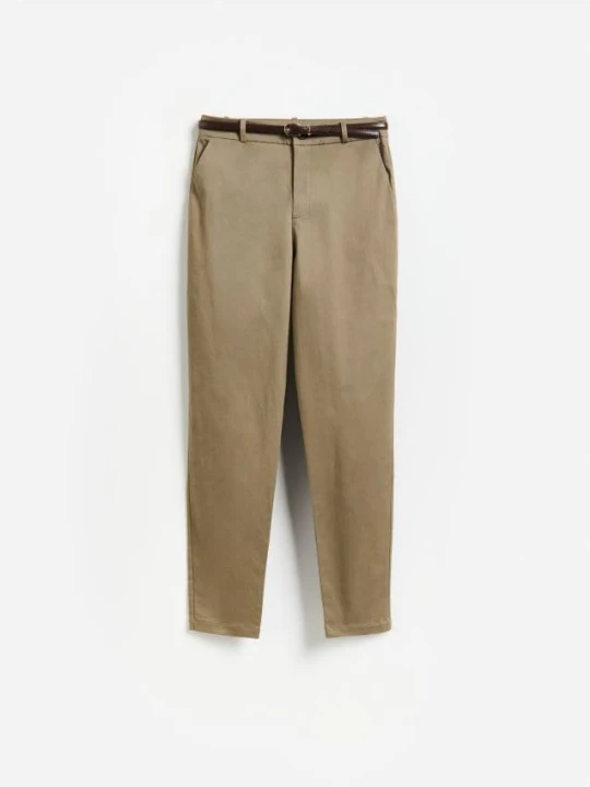Foto del prodotto Reserved - Pantaloni chino long leg - verde oliva chiaro