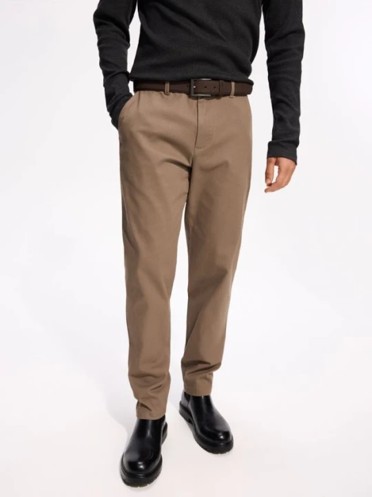Foto del prodotto Reserved - Pantaloni chino slim con cintura - caffè