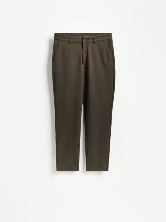 Foto del prodotto Reserved - Pantaloni chino slim - marrone scuro