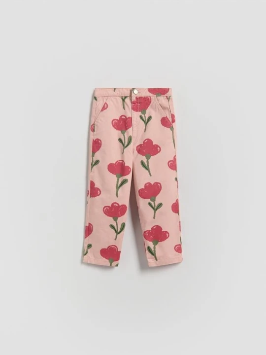 Foto del prodotto Reserved - Pantaloni fantasia - rosa pastello
