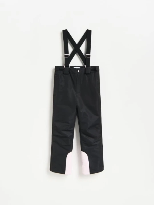 Foto del prodotto Reserved - Pantaloni impermeabili con bretelle - nero