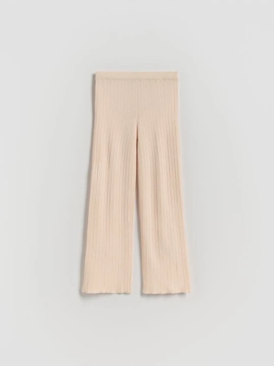 Foto del prodotto Reserved - Pantaloni in jersey misto viscosa - rosa pastello