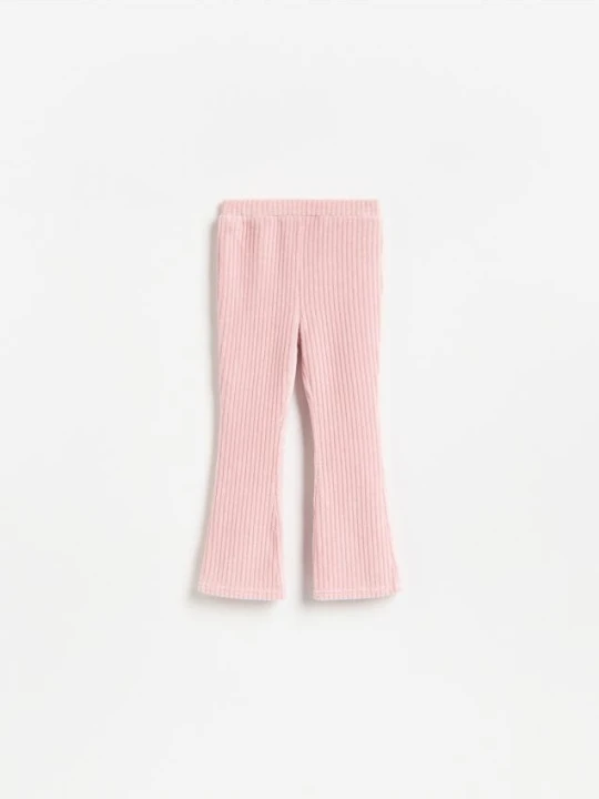 Foto del prodotto Reserved - Pantaloni in tessuto strutturato - rosa cipria