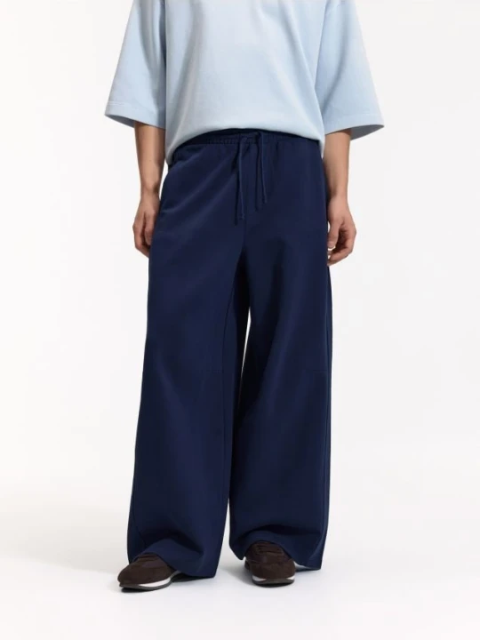 Foto del prodotto Reserved - Pantaloni loose - blu scuro
