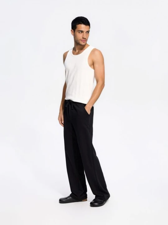 Foto del prodotto Reserved - Pantaloni loose straight - nero