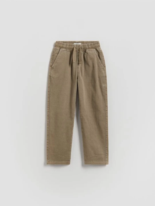 Foto del prodotto Reserved - Pantaloni regular altamente elasticizzati - beige