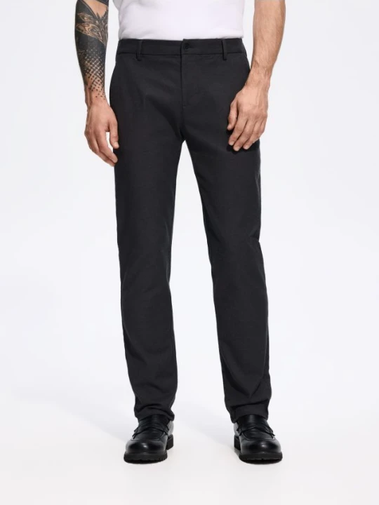 Foto del prodotto Reserved - Pantaloni slim fit con microfantasia - nero