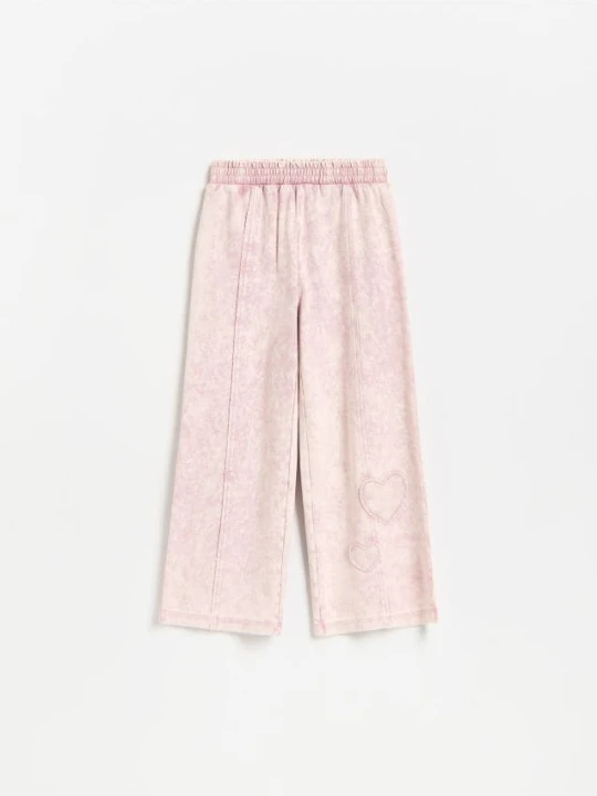 Foto del prodotto Reserved - Pantaloni tuta effetto marmorizzato - rosa cipria