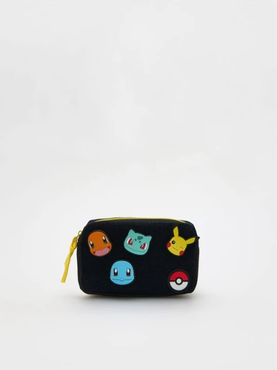 Foto del prodotto Reserved - Pochette con applicazioni Pokémon - nero