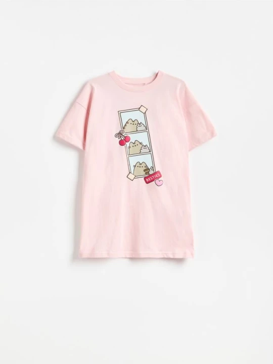 Foto del prodotto Reserved - Pusheen nightdress - rosa pastello