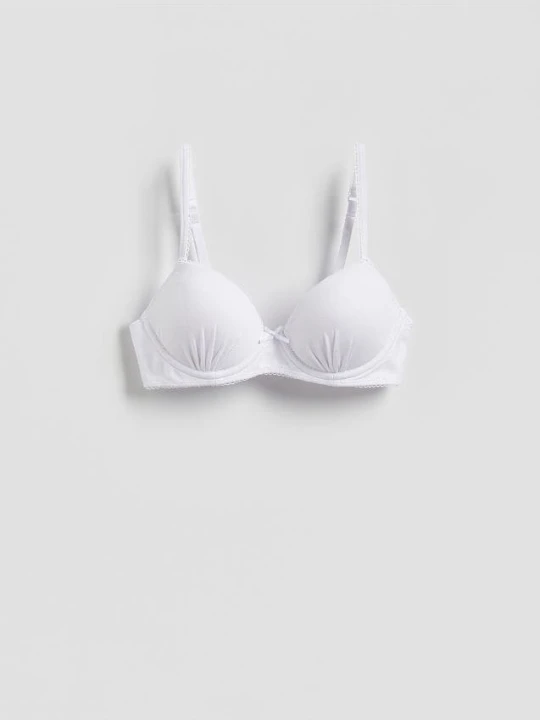 Foto del prodotto Reserved - Reggiseno in cotone - bianco