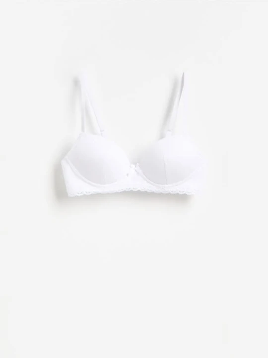 Foto del prodotto Reserved - Reggiseno in cotone - bianco