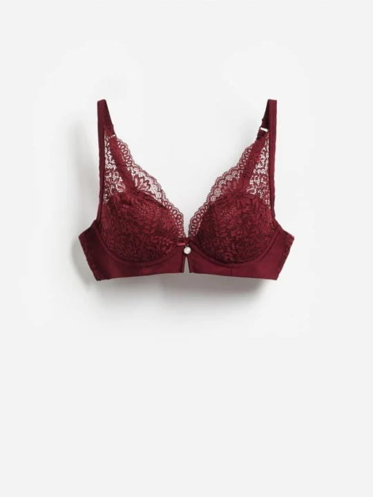 Foto del prodotto Reserved - Reggiseno in pizzo - bordeaux