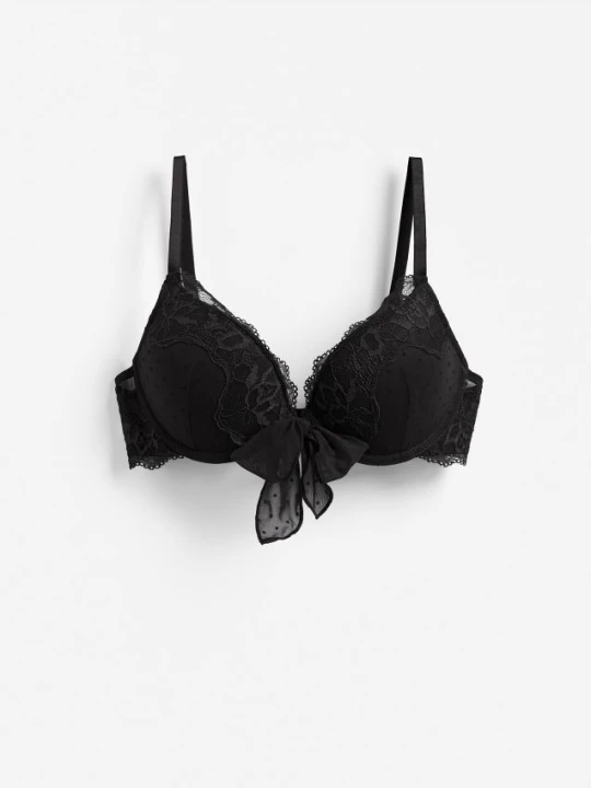 Foto del prodotto Reserved - Reggiseno push up con fiocco decorativo - nero
