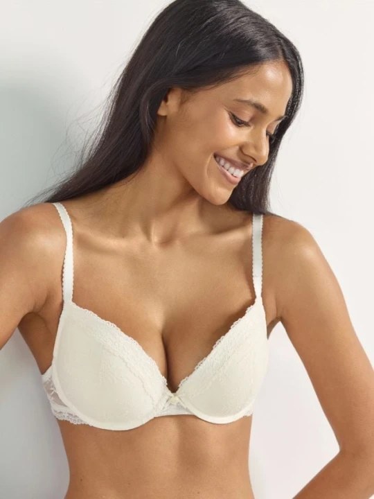 Foto del prodotto Reserved - Reggiseno push-up con pizzo - panna