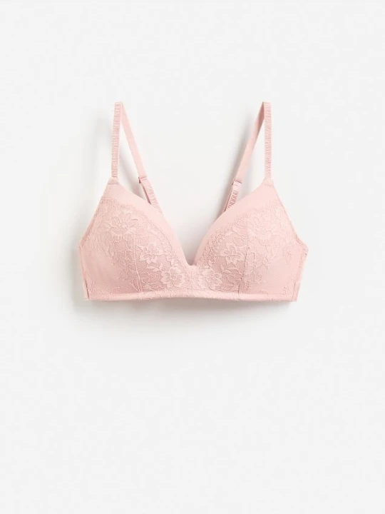 Foto del prodotto Reserved - Reggiseno push-up con pizzo - rosa