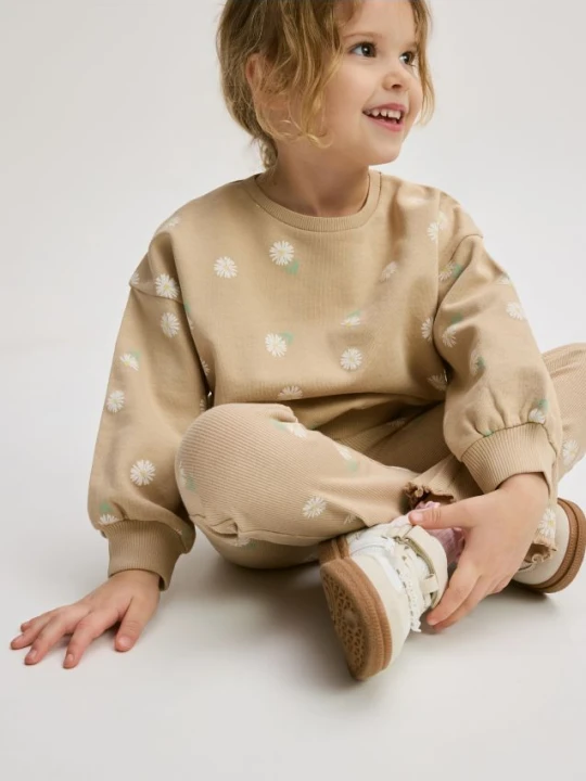Foto del prodotto Reserved - Set in cotone con stampa - beige