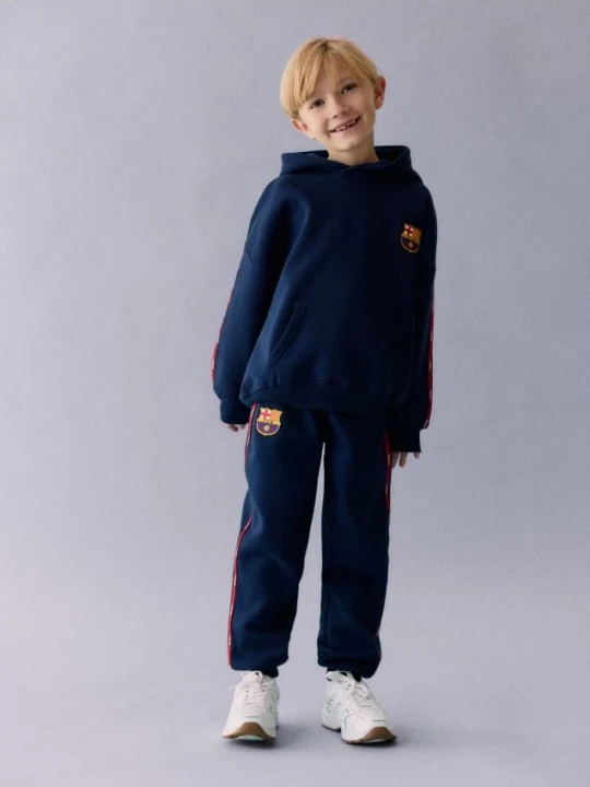 Foto del prodotto Reserved - Set in cotone FC Barcelona - blu scuro