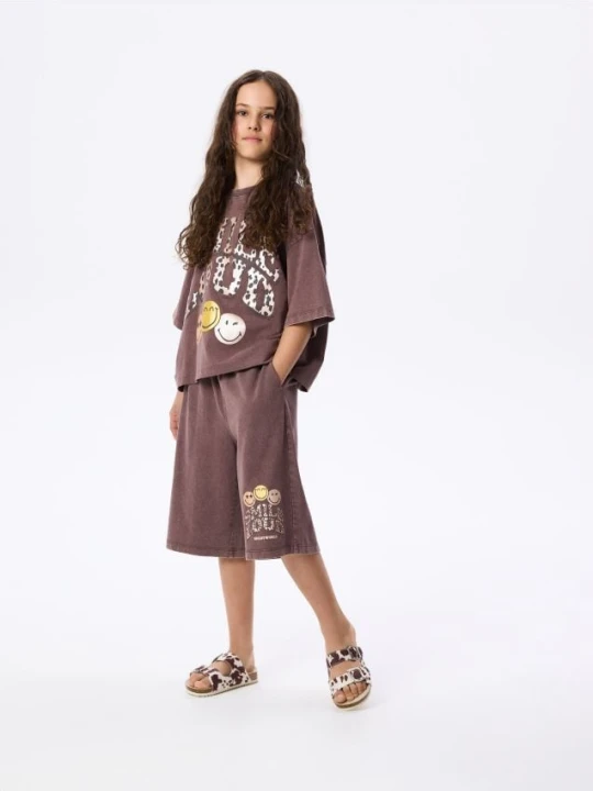 Foto del prodotto Reserved - Set in cotone SmileyWorld® - marrone scuro
