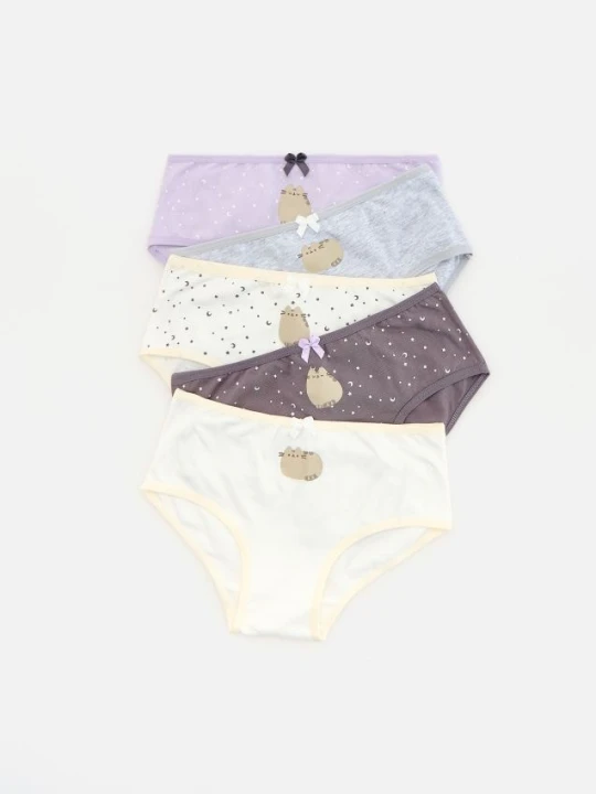 Foto del prodotto Reserved - Slip in cotone Pusheen 5 pack - multicolore
