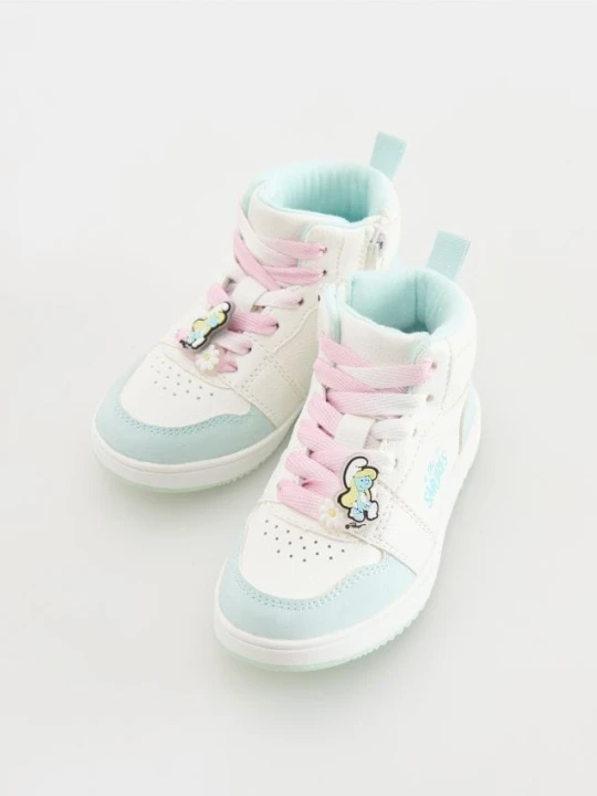 Foto del prodotto Reserved - Sneakers alti Puffi - bianco