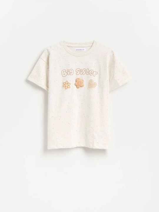 Foto del prodotto Reserved - T-shirt con applicazione - multicolore