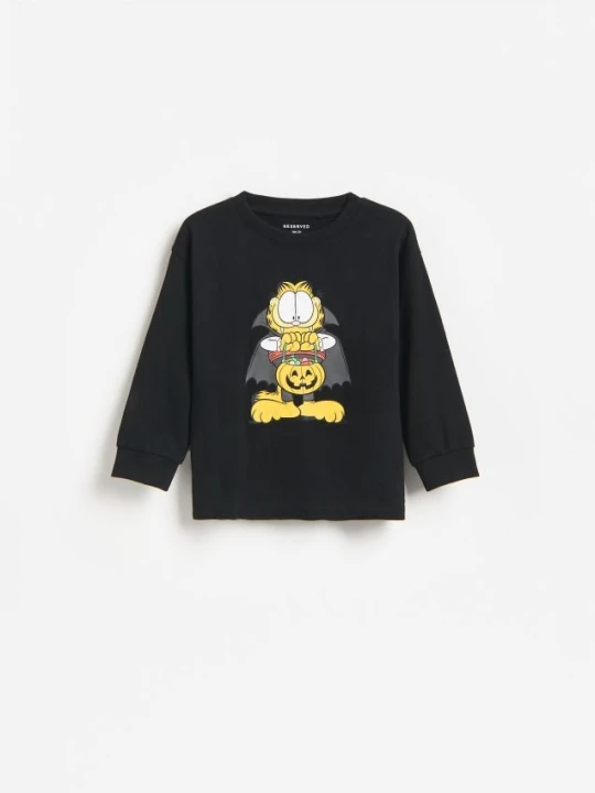 Foto del prodotto Reserved - T‑shirt Garfield - nero
