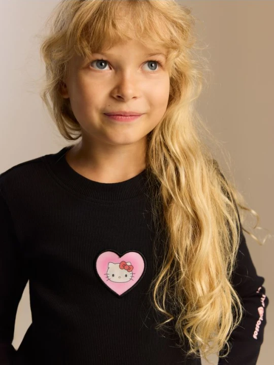 Foto del prodotto Reserved - T-shirt Hello Kitty and Friends x The Powerpuff Girls - nero
