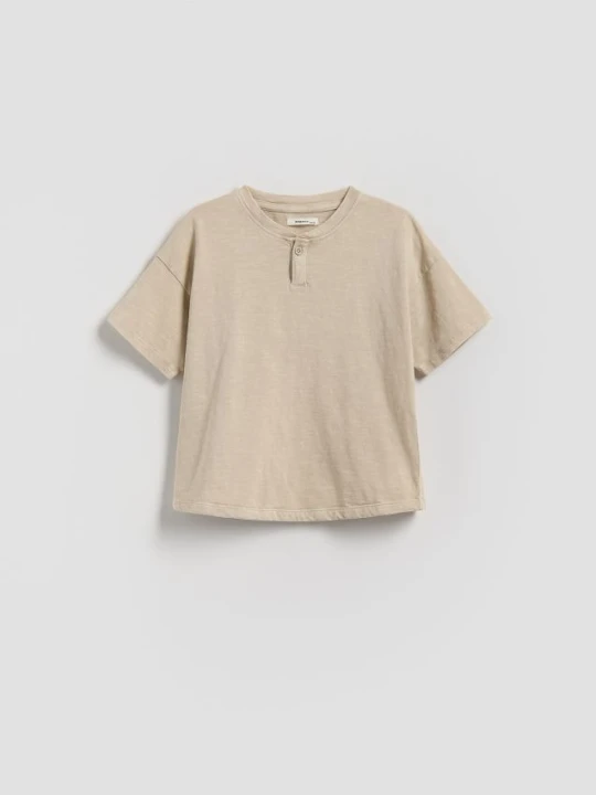 Foto del prodotto Reserved - T-shirt in cotone - nude
