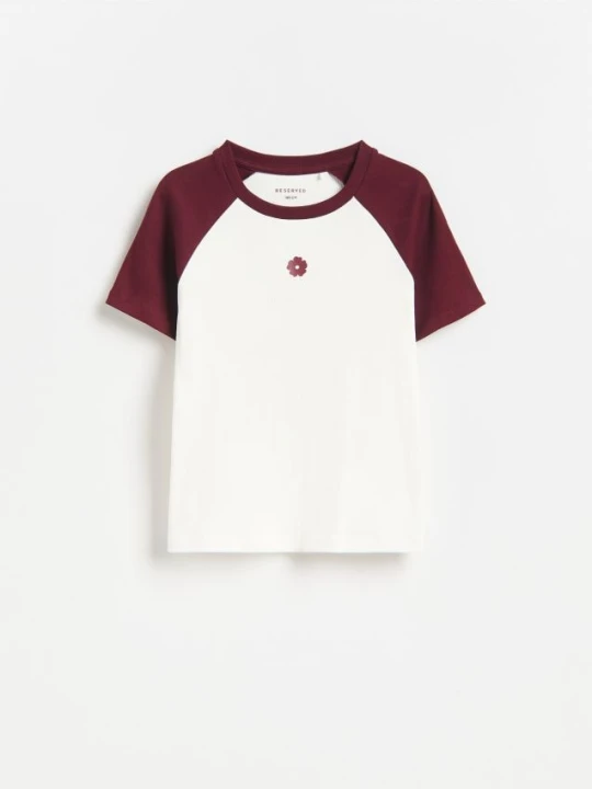 Foto del prodotto Reserved - T-shirt in cotone stampato - multicolore