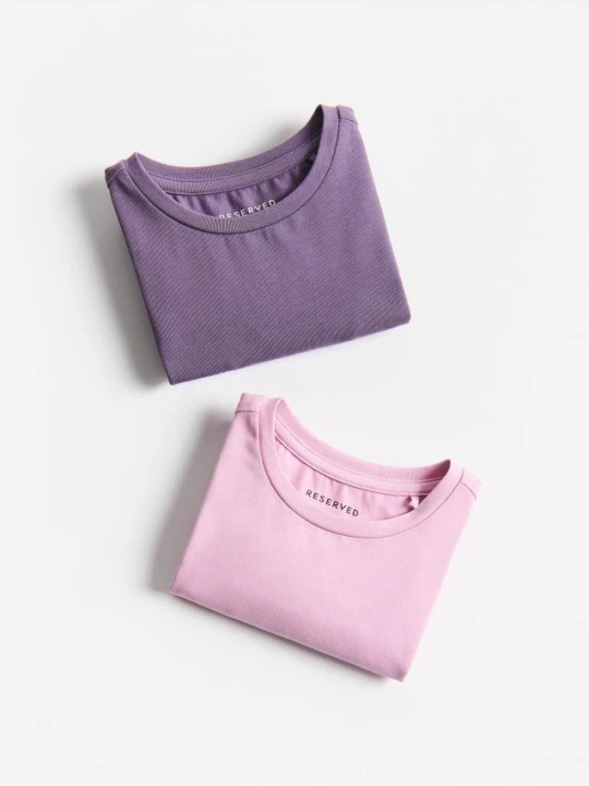 Foto del prodotto Reserved - T-shirt loose 2 pack - multicolore