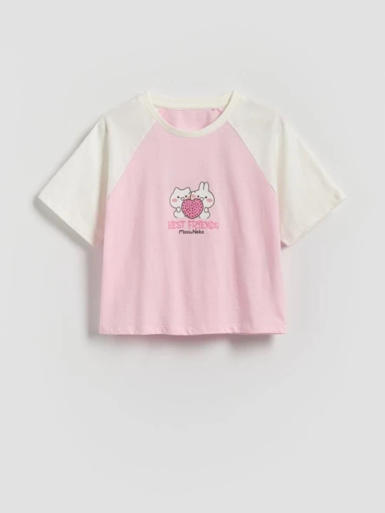 Foto del prodotto Reserved - T-shirt Mimi & Neko - multicolore