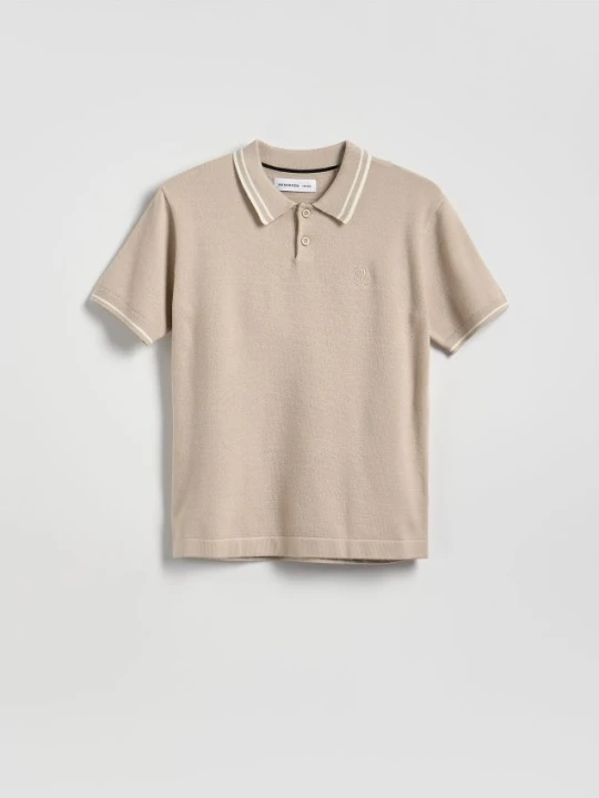 Foto del prodotto Reserved - T-shirt polo - nude
