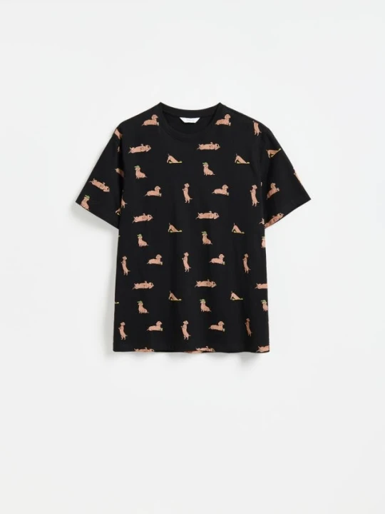 Foto del prodotto Reserved - T-shirt regular fit - nero