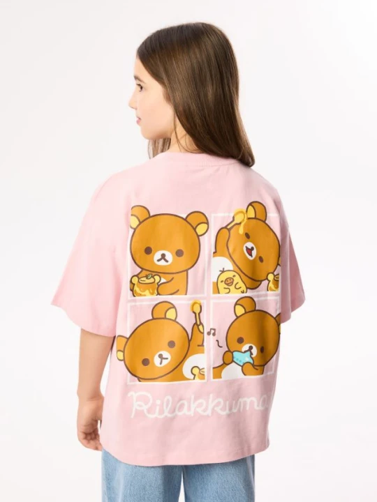 Foto del prodotto Reserved - T-shirt Rilakkuma - rosa
