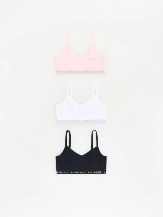 Foto del prodotto Reserved - Top lingerie 3 pack - bianco
