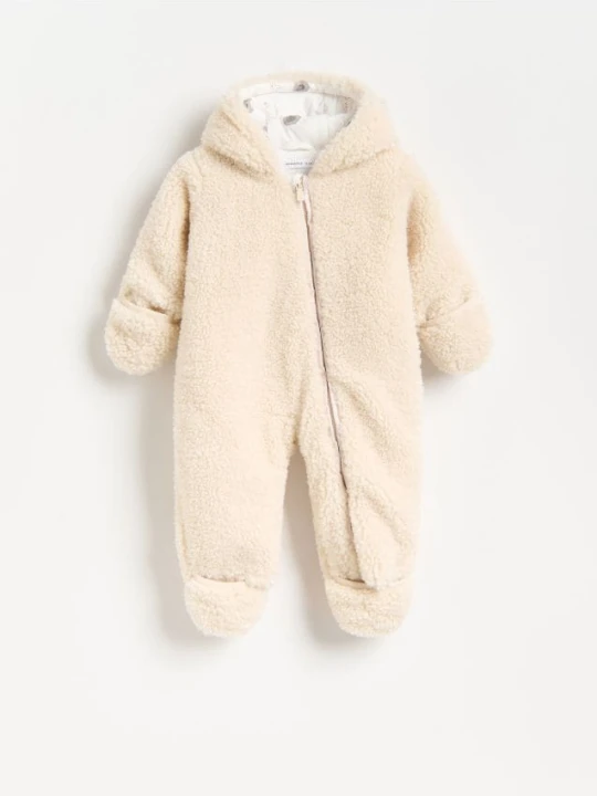 Foto del prodotto Reserved - Tuta morbida con cappuccio - beige