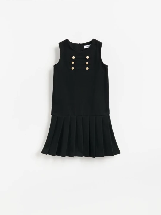 Foto del prodotto Reserved - Vestito con gonna a pieghe - nero