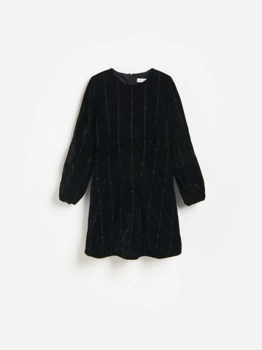 Foto del prodotto Reserved - Vestito in velour - nero