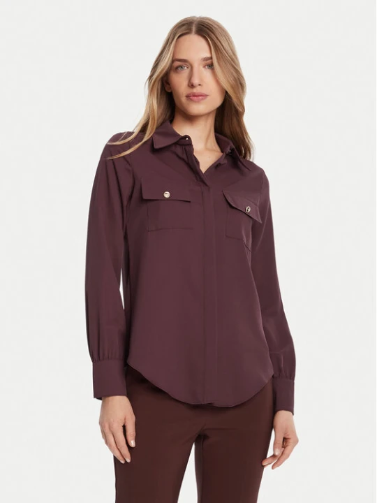 Foto del prodotto Rinascimento Camicia CFC0125777003 Marrone Regular Fit