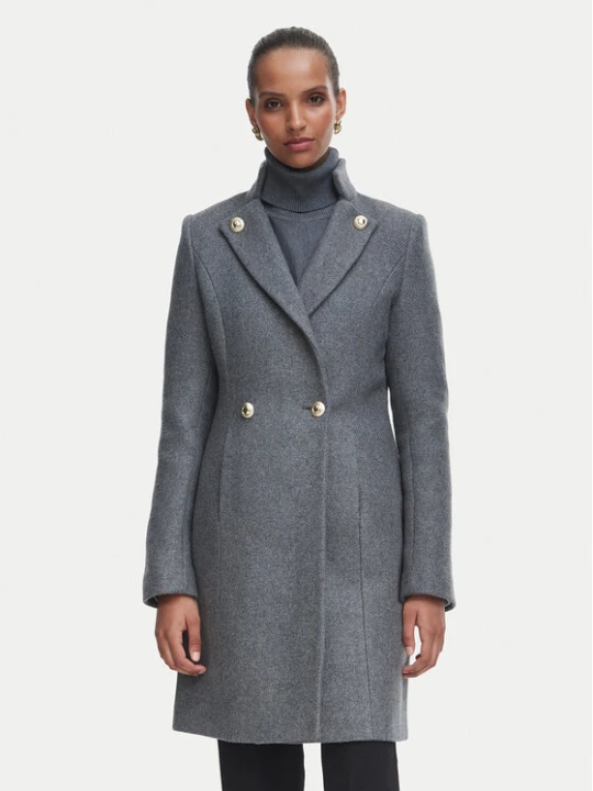 Foto del prodotto Rinascimento Cappotto di lana CFC0131081003 Grigio Regular Fit