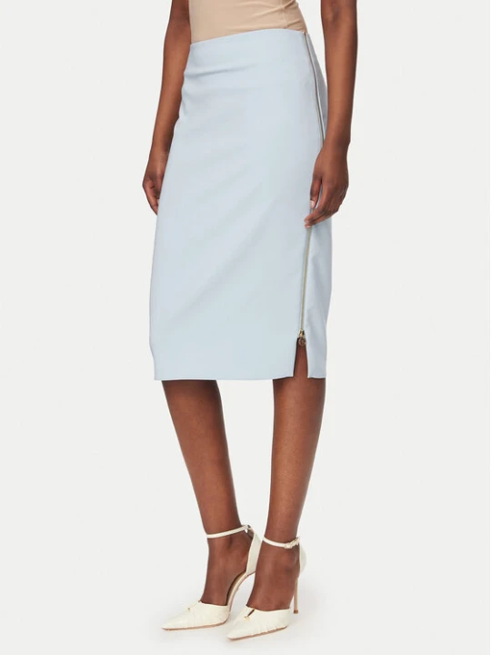 Foto del prodotto Rinascimento Gonna a matita CFC0127985003 Celeste Slim Fit