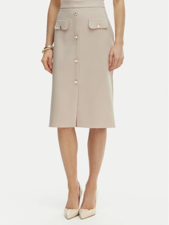 Foto del prodotto Rinascimento Gonna a matita CFC0128271003 Beige Slim Fit