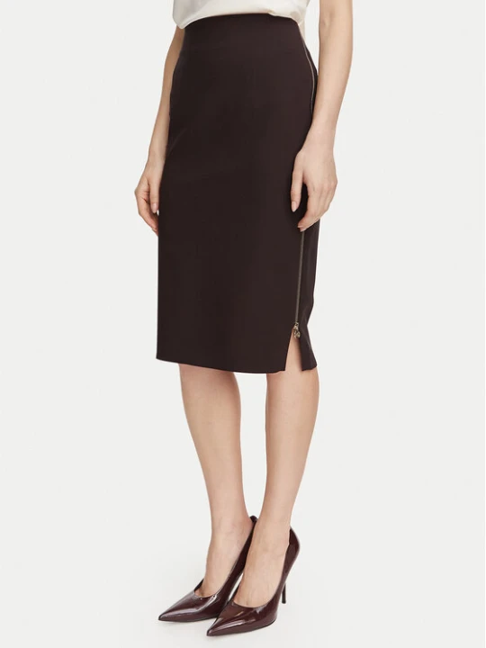 Foto del prodotto Rinascimento Gonna a matita CFC0130146003 Marrone scuro Slim Fit
