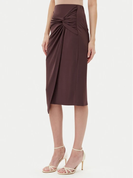 Foto del prodotto Rinascimento Gonna midi CFC0123489003 Marrone Regular Fit