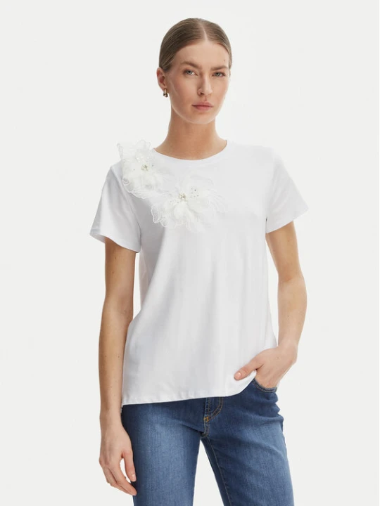 Foto del prodotto Rinascimento T-shirt CFC0128080003 Bianco Regular Fit