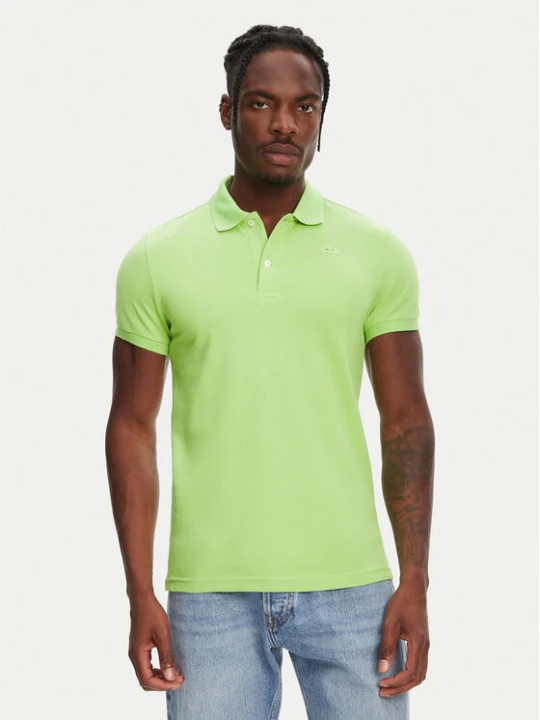 Foto del prodotto Robe di Kappa Polo William 6006170 Verde Slim Fit
